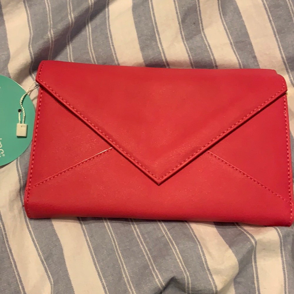 NWT. Hot pink wallet